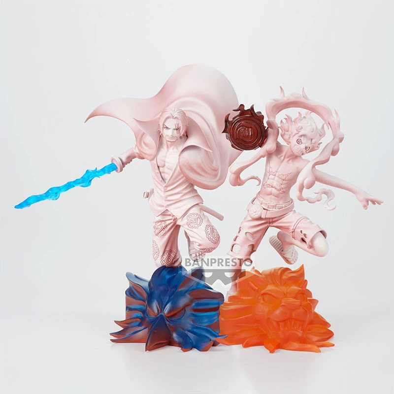 One Piece - Set 2 Figurines Luffy Gear 5 Et Shanks – Image 2