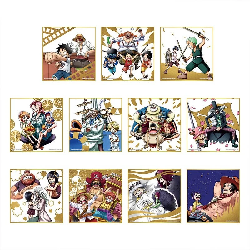 One Piece - Set De 11 Shikishi - Omnibus