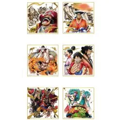 One Piece - Set De 6 Shikishi - Ichiban Kuji V2