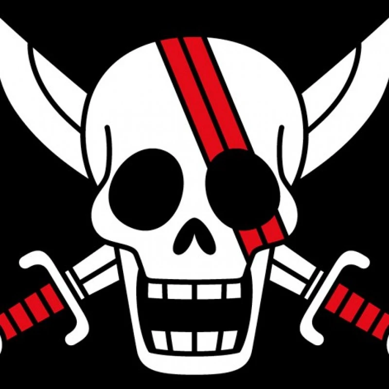 T-shirt One Piece - Shanks Skull – Image 2