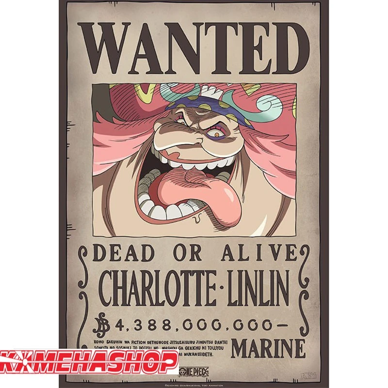 One Piece - Affiche Wanted Big Mom